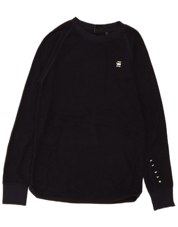 Felpa da uomo G-Star Maglione medio nero