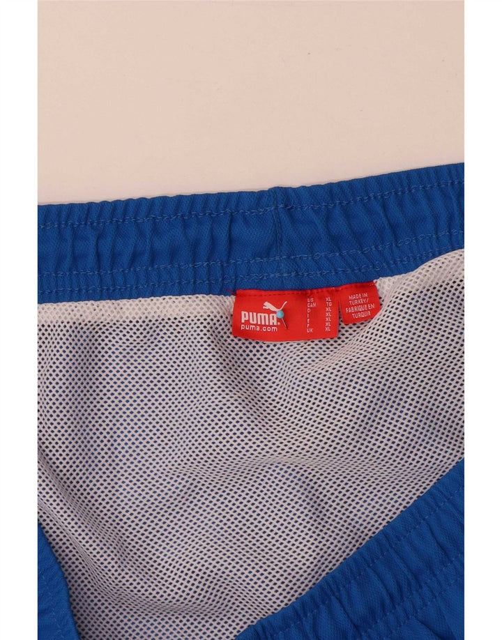 Pantaloncini sportivi grafici da uomo Puma XL Blu