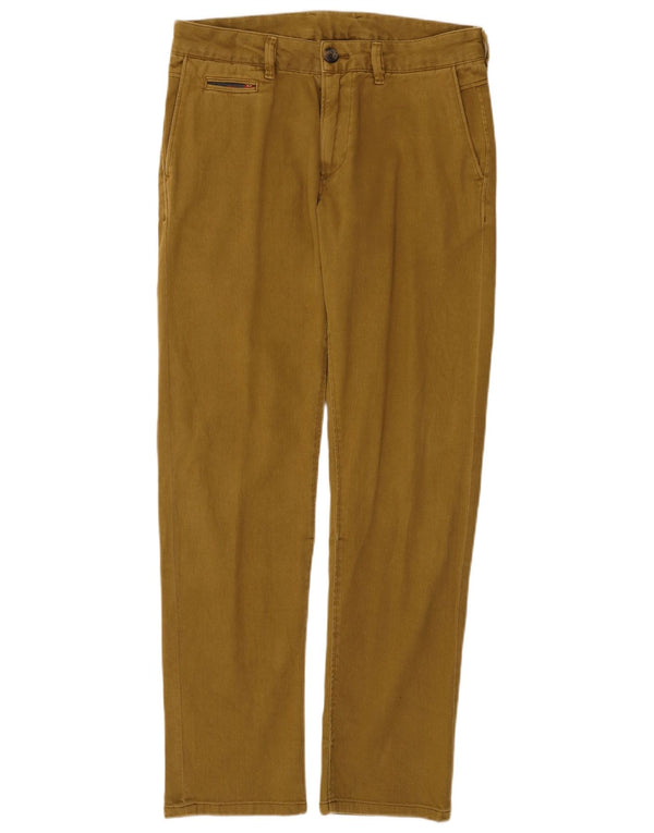 Pantaloni chino regolari da uomo Diesel W29 L31 cotone kaki