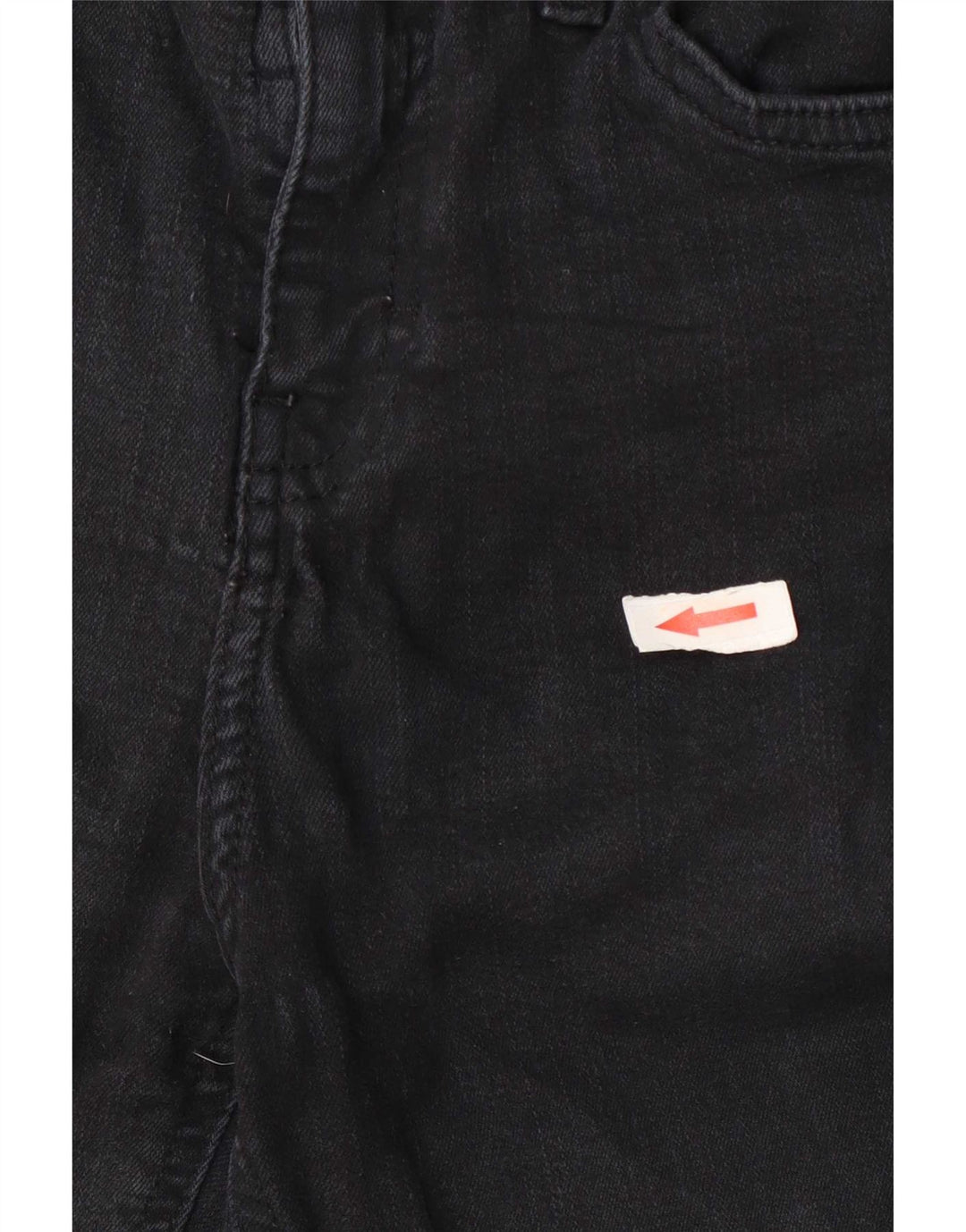Jeans svasati Jamie da donna Topshop W26 L32 cotone blu navy