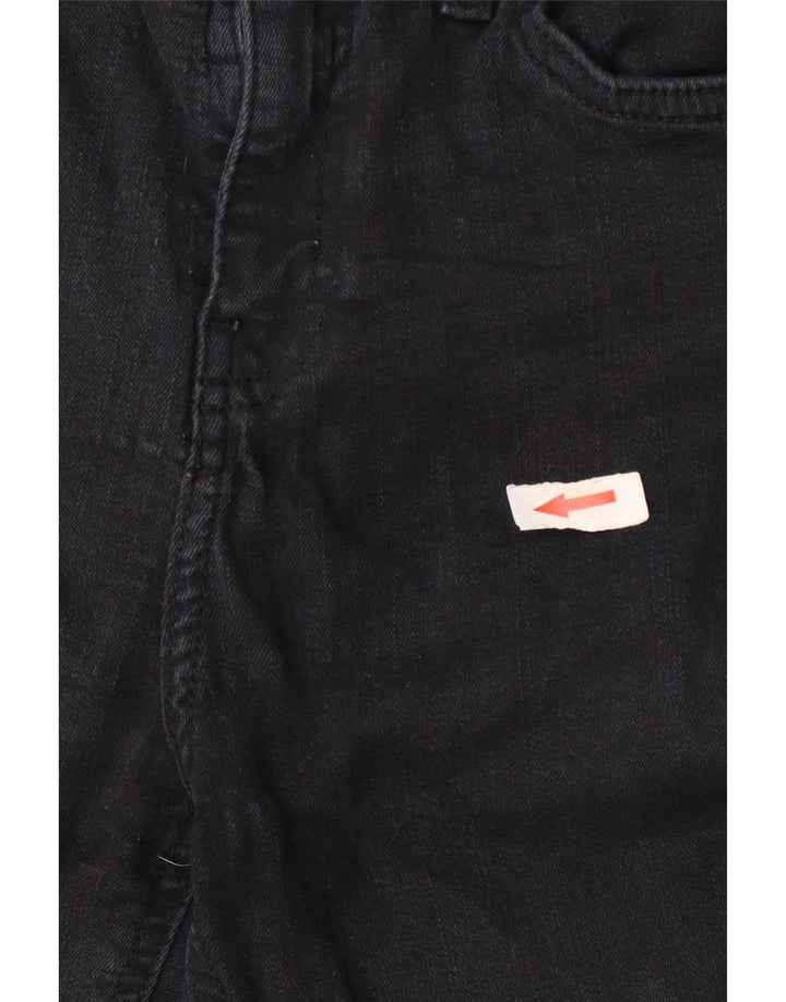 Jeans svasati Jamie da donna Topshop W26 L32 cotone blu navy