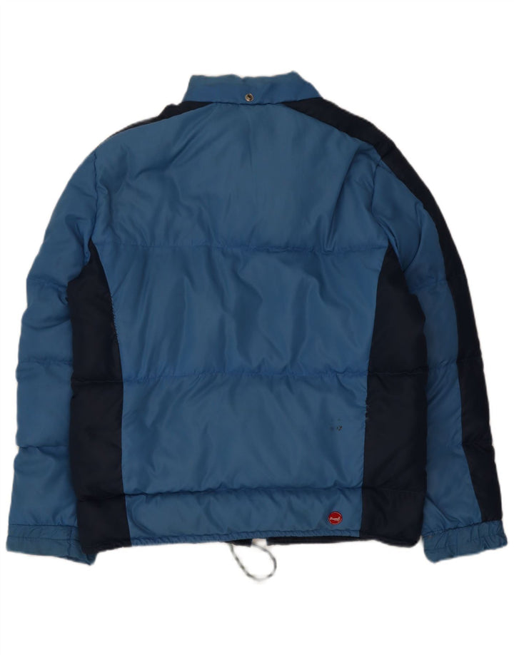 Giacca imbottita da uomo Brunik UK 40 Large Blu Colourblock