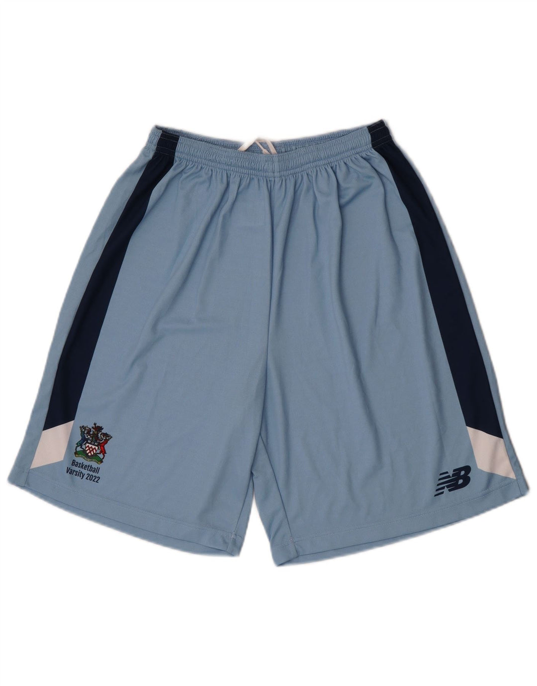 Pantaloncini sportivi da uomo New Balance Small blu in poliestere color block