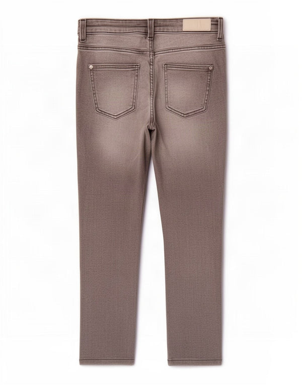 Jeans corti da donna Zara EU 38 Small W28 L24 Cotone grigio