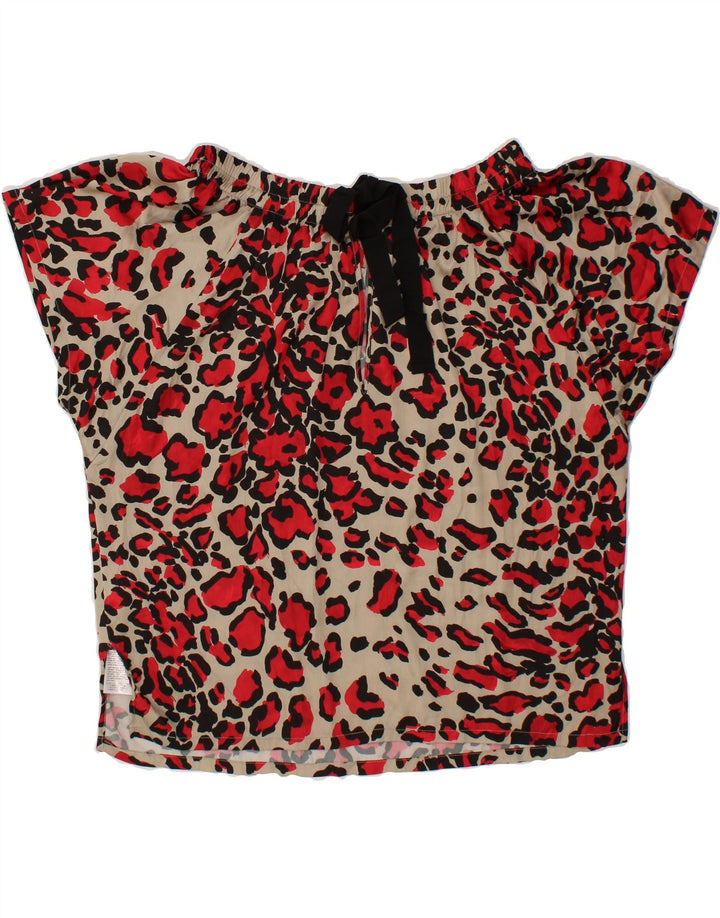 LIU JO Womens Blouse Top IT 44 Medium Grey Flecked Polyester Vintage Liu Jo and Second-Hand Liu Jo from Messina Hembry 