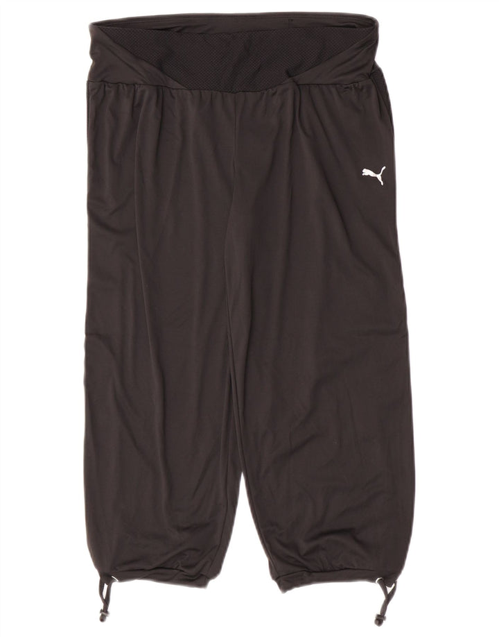 Pantaloncini sportivi Bermuda da donna Puma UK 10 Small Nero Poliestere