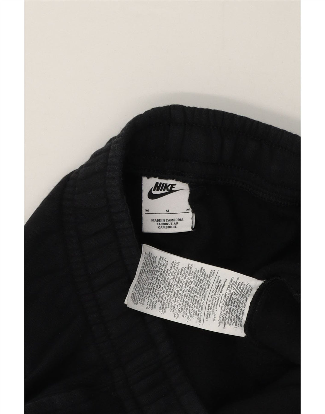 Pantaloni da tuta da uomo Nike Joggers medio cotone nero