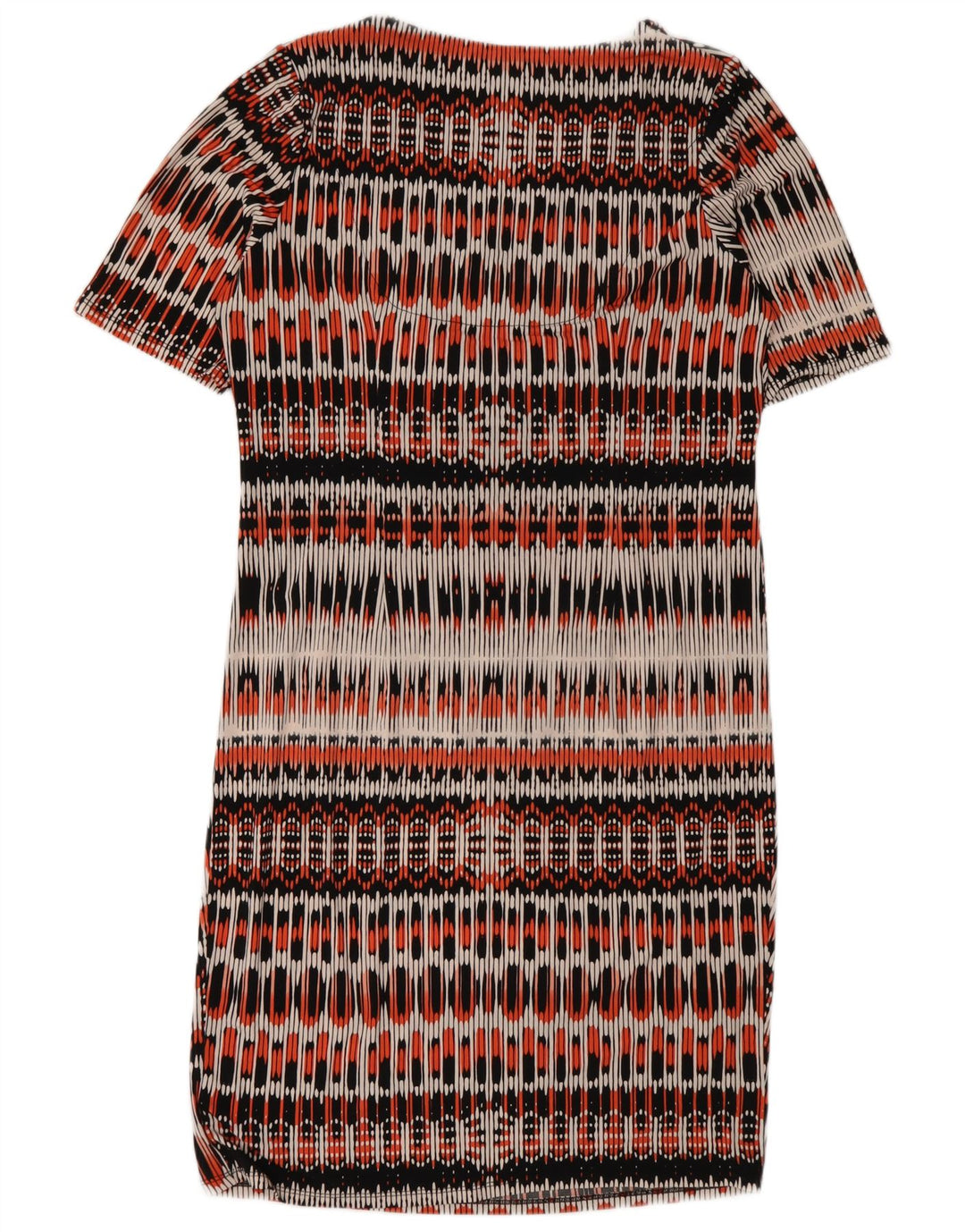 Abito a trapezio da donna Marks & Spencer UK 16 Grande motivo geometrico multicolore