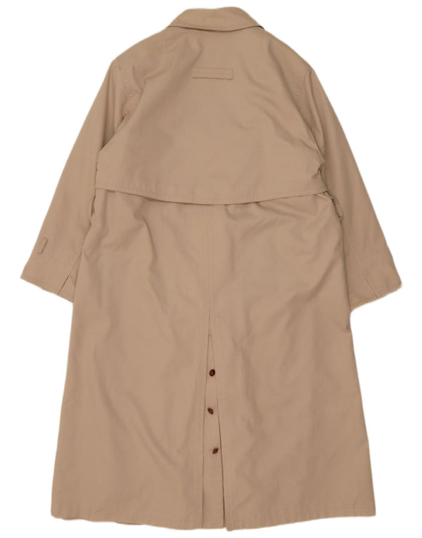 Cappotto vintage da donna UK 18 XL in acrilico beige