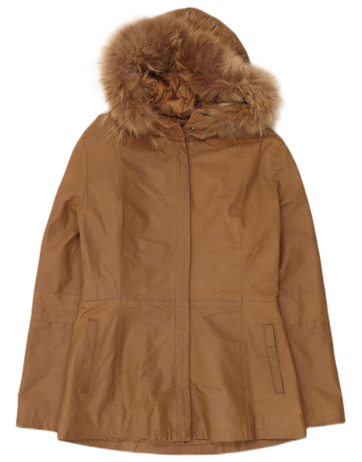 Giacca a vento con cappuccio Free Heron da donna Conbipel IT 44 Beige medio