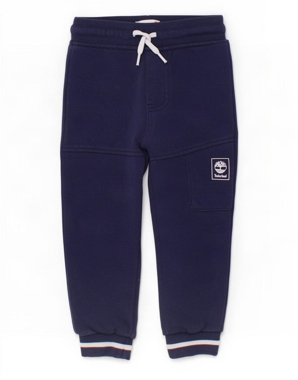 Timberland Pantaloni da tuta da jogging per neonati da bambino 3-6 mesi in cotone blu navy