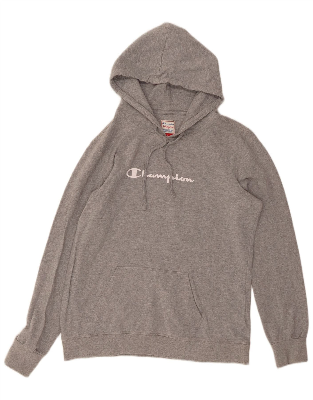 Maglione con cappuccio grafico da donna CHAMPION Heritage Fit UK 14 grande grigio