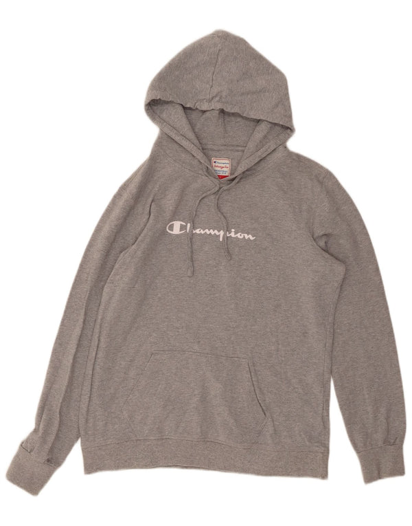 Maglione con cappuccio grafico da donna CHAMPION Heritage Fit UK 14 grande grigio