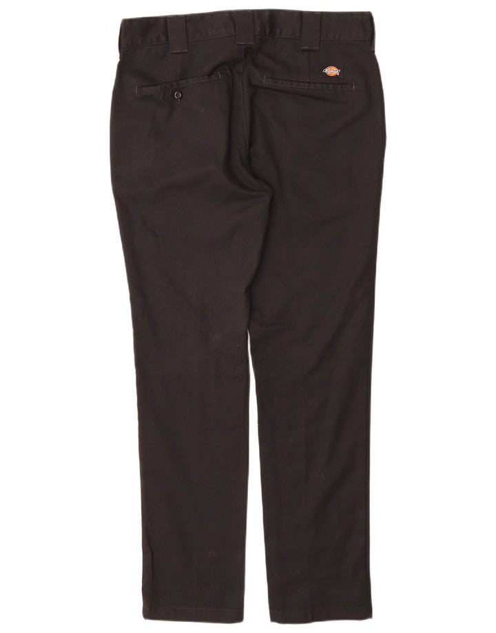 Pantaloni chino slim fit da uomo Dickies W32 L32 poliestere nero