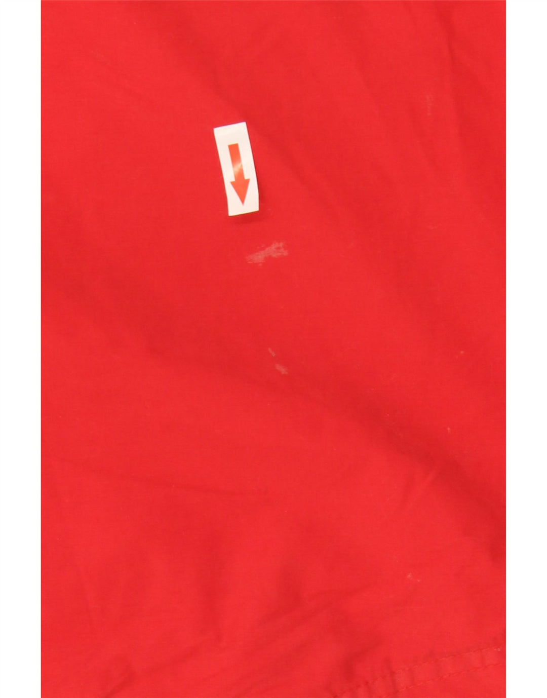 Impermeabile con cappuccio da donna Joules UK 14 cotone rosso medio