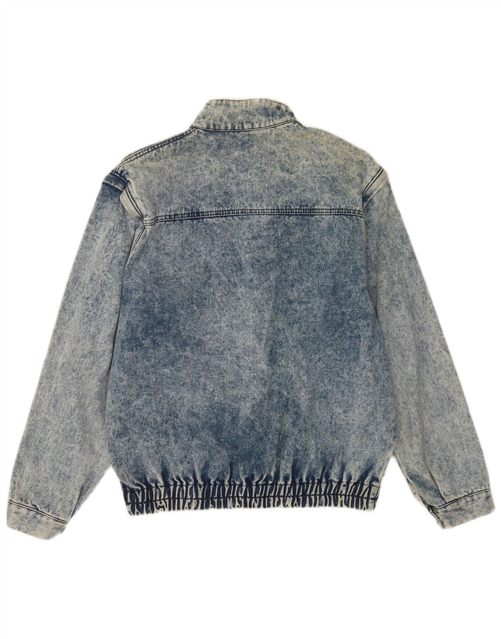 Giacca di jeans vintage da uomo UK 40 grande blu
