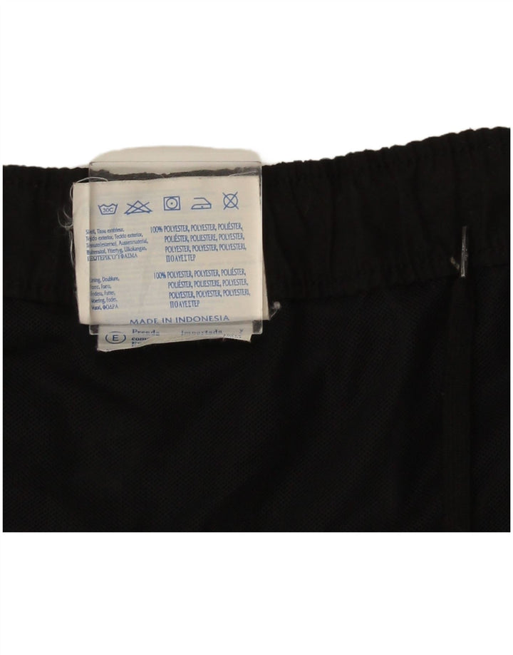 Pantaloncini sportivi da uomo Champion grandi in poliestere nero