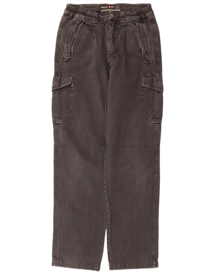 Pantaloni cargo da uomo Murphy & Nye W31 L33 in cotone grigio