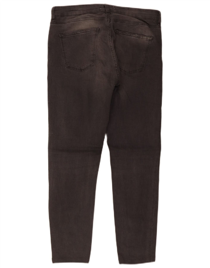 Jeans corti da donna Zara EU 40 medio W30 L25 cotone grigio
