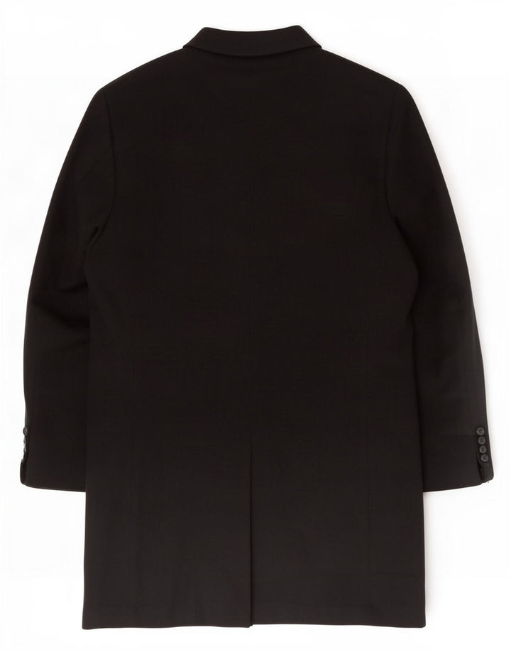 Cappotto da uomo Pierre Cardin IT 54 2XL Lana nera