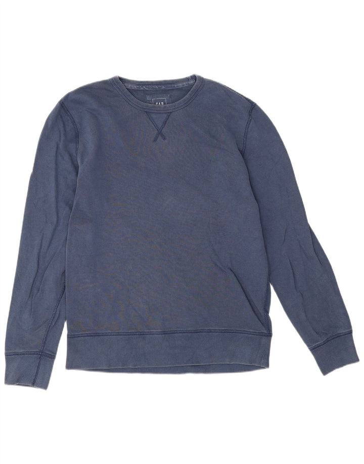 Gap Felpa da uomo in cotone medio blu navy