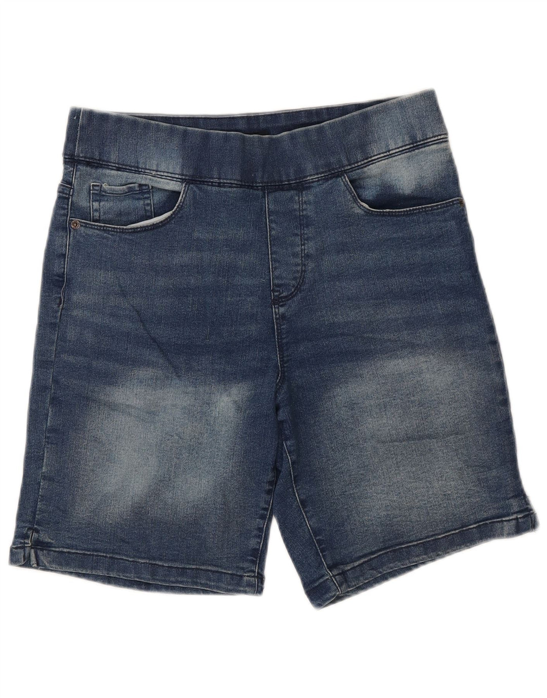 Pantaloncini di jeans da uomo DKNY piccoli W30 in cotone blu