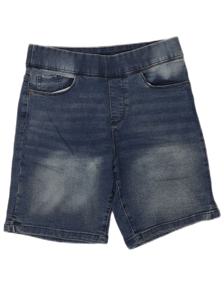 Pantaloncini di jeans da uomo DKNY piccoli W30 in cotone blu
