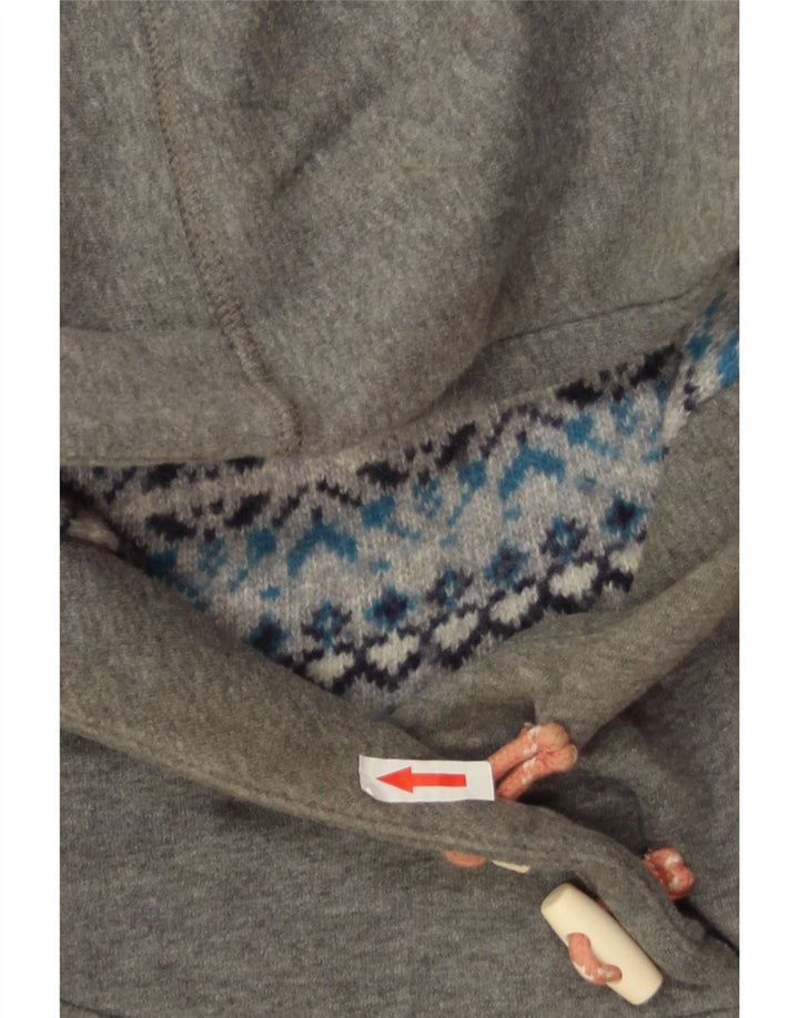 Felpa con cappuccio da donna Playlife UK 10 piccola grigia