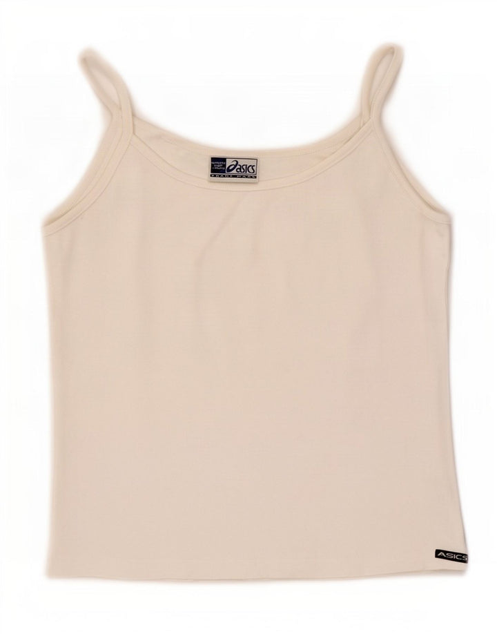 Canottiera Asics Donna UK 18 XL Bianca