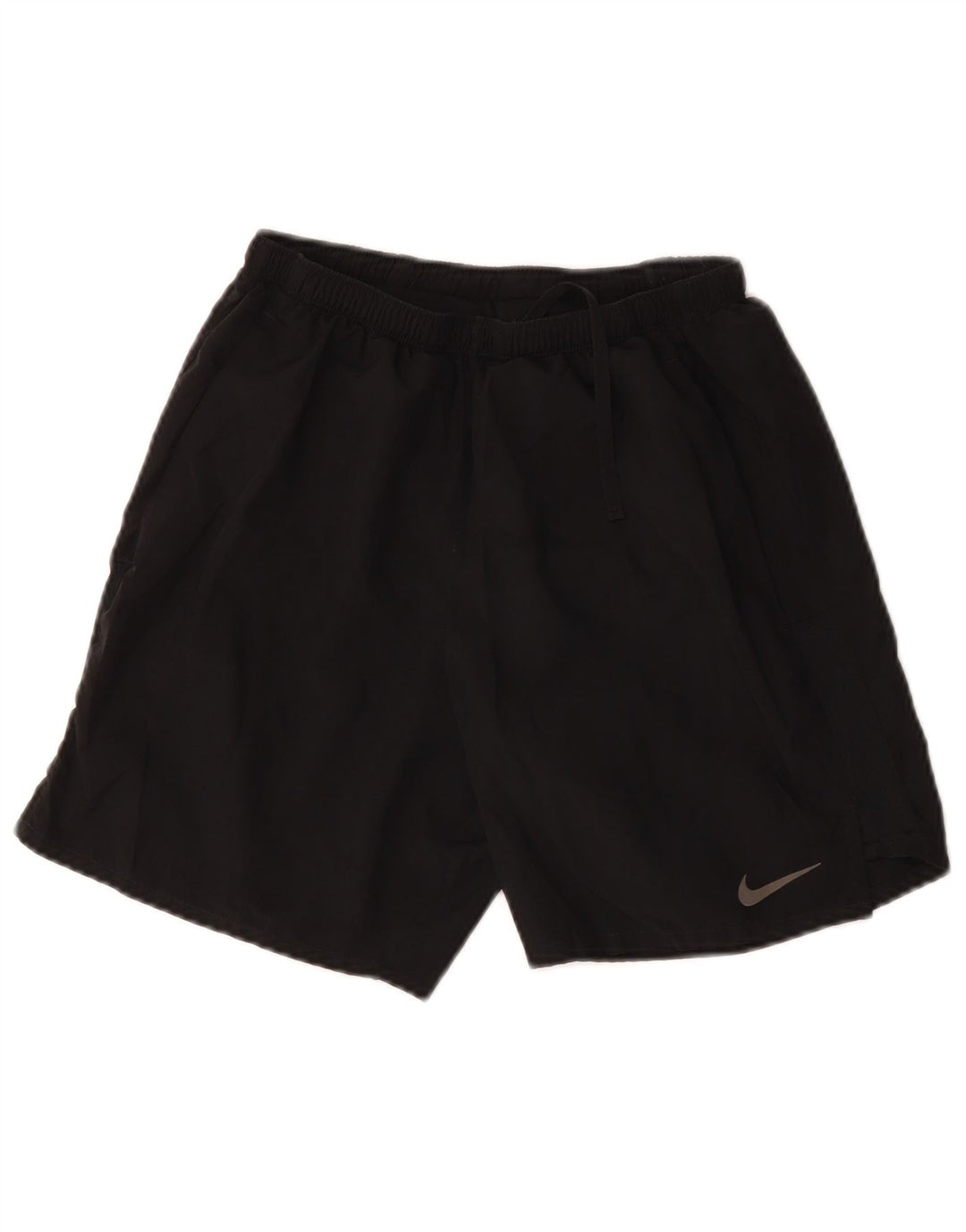 Pantaloncini sportivi NIKE da donna Dri Fit UK 8 piccoli in poliestere nero