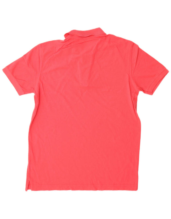 Polo Uomo Benetton Rosso Medio In Cotone