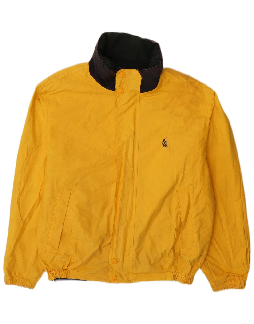 Giacca reversibile da uomo Nautica UK 40 Large in cotone color block multicolore