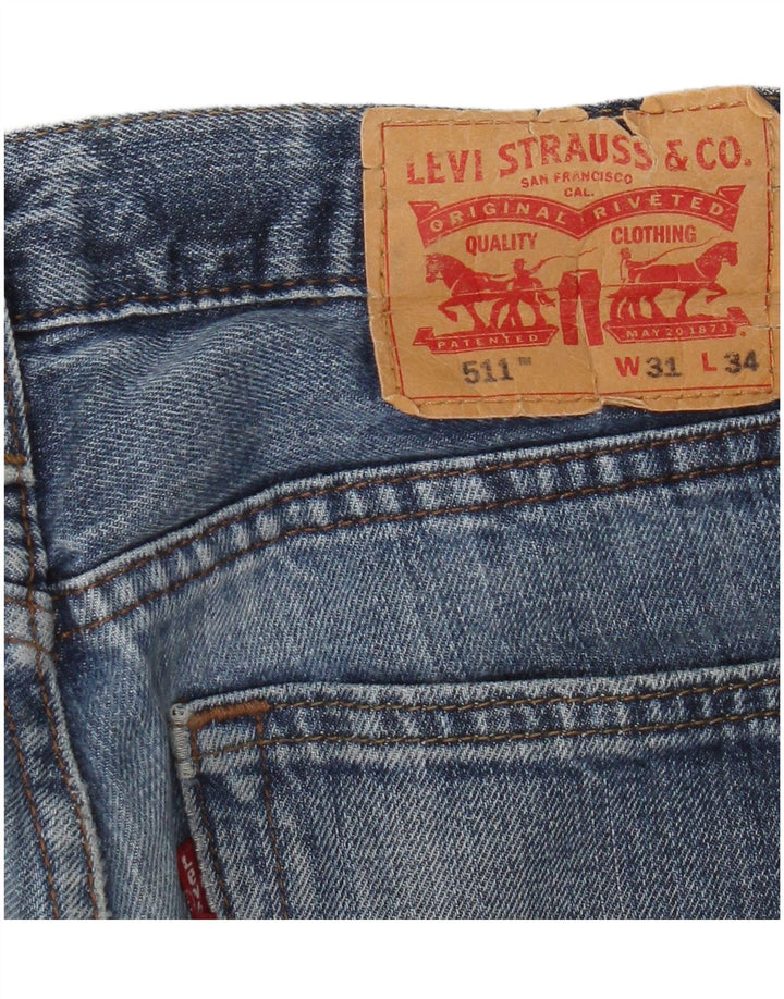 Jeans Levi's Uomo 511 Slim W31 L31 Blu