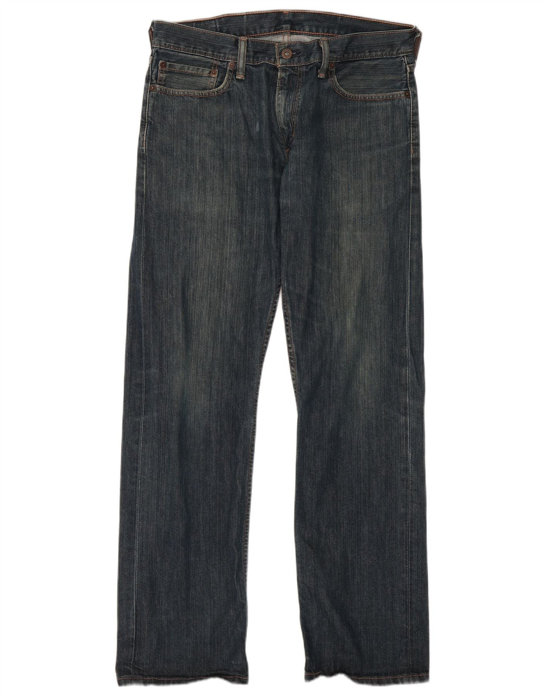 Levi's Uomo 514 Jeans dritti W34 L32 Cotone blu navy
