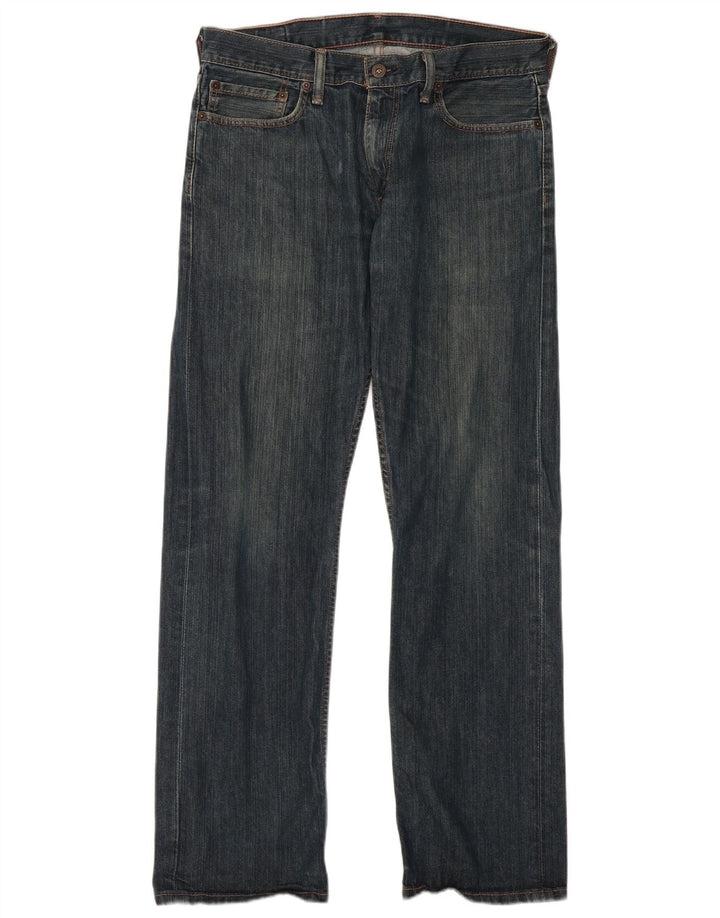 Levi's Uomo 514 Jeans dritti W34 L32 Cotone blu navy