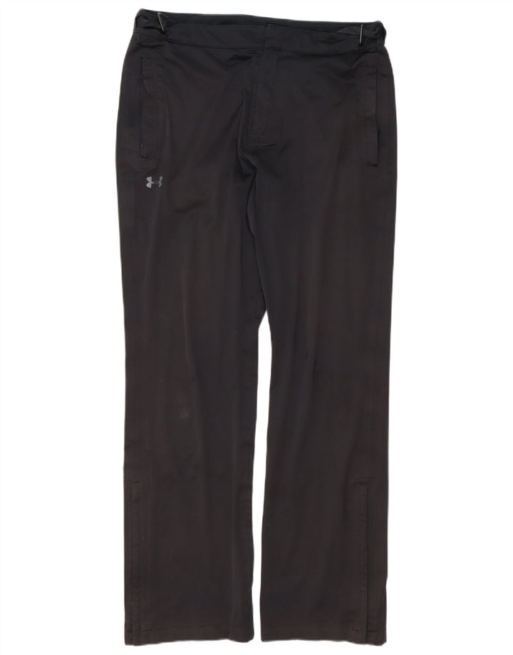 Pantaloni casual dritti da uomo Under Armour medi W32 L34 neri