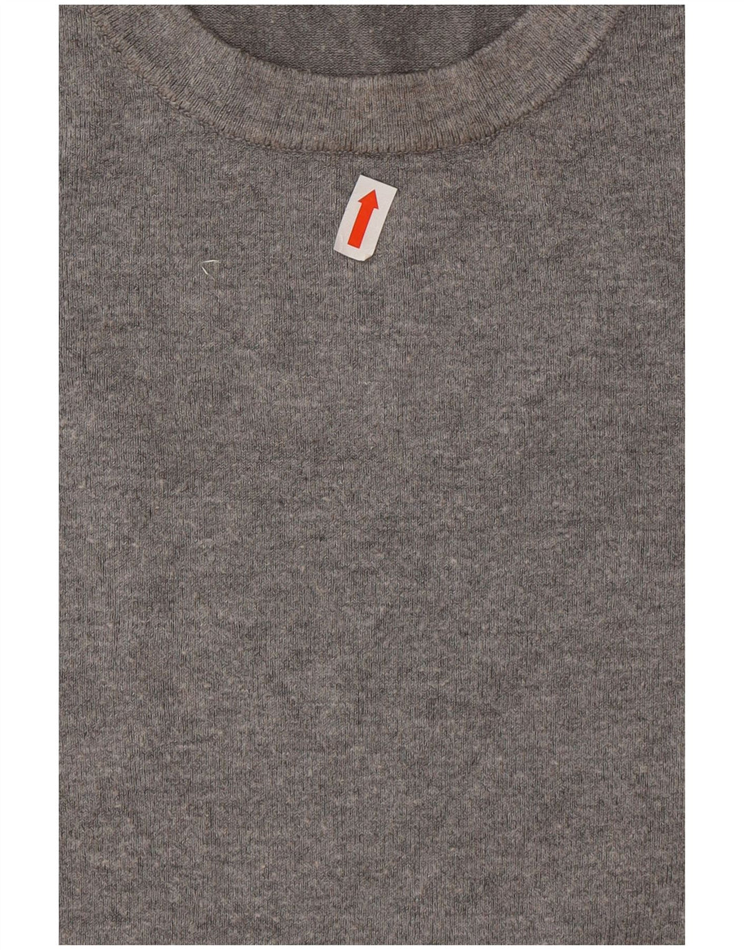 Maglione maglione girocollo da donna Zara UK 14 grande grigio