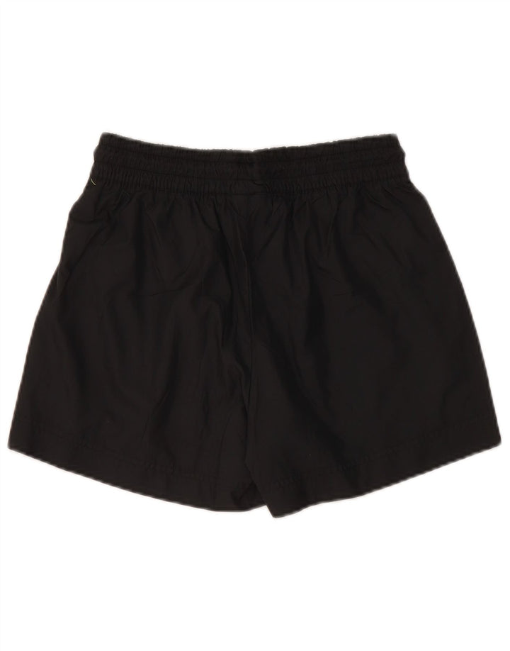 Pantaloncini sportivi da donna NIKE UK 6 XS Poliestere color block nero