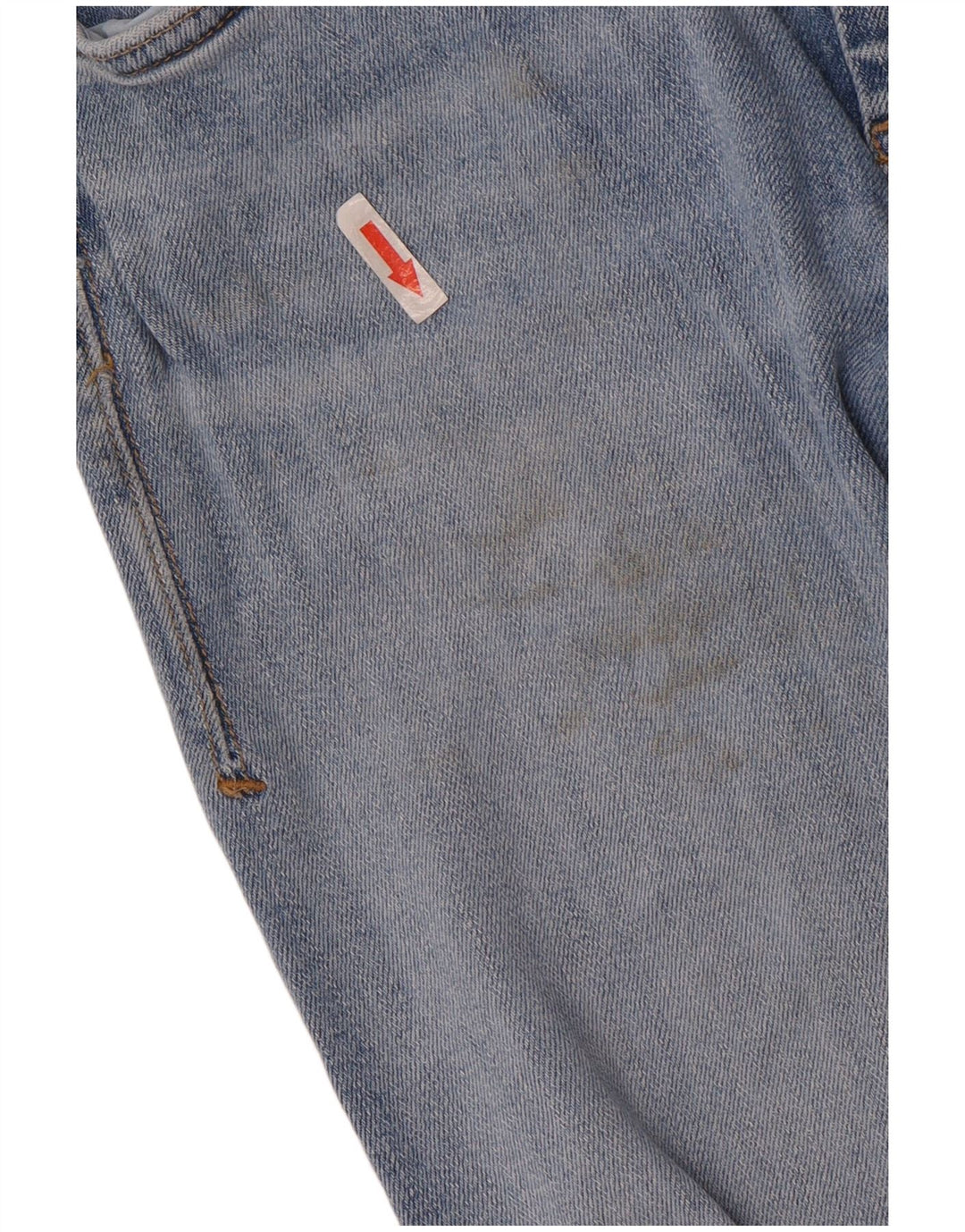 Jeans skinny effetto invecchiato Zara da donna EU 40 medio W30 L28 blu