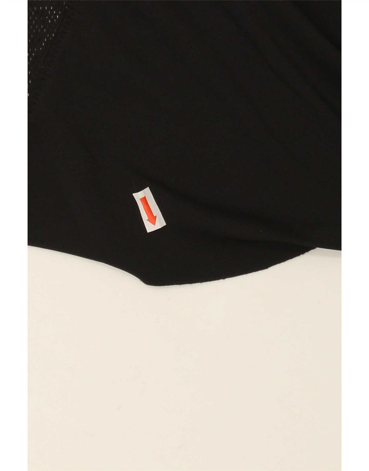 Pantaloncini sportivi Nike Dri Fit Graphic da uomo in poliestere nero medio