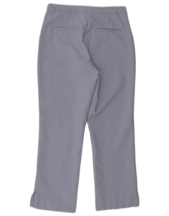 Pantaloni casual dritti da donna ZARA medi W28 L26 Blu