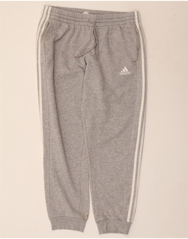 Pantaloni da tuta da uomo Adidas Joggers XL in cotone chiazzato grigio