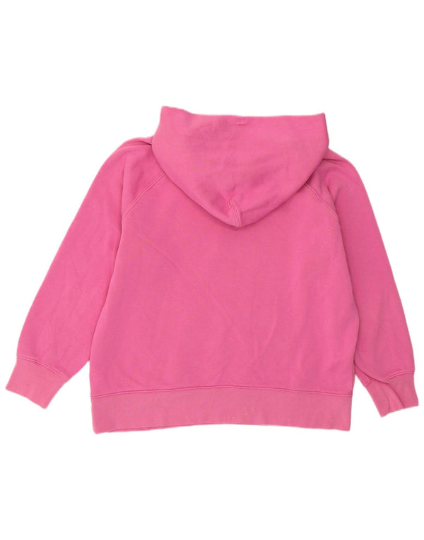 Maglione con cappuccio oversize grafico da donna Levi's UK 14 Rosa medio