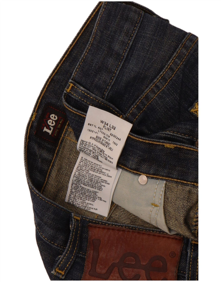 Jeans Lee Bootcut Flint da uomo W34 L32 in cotone blu