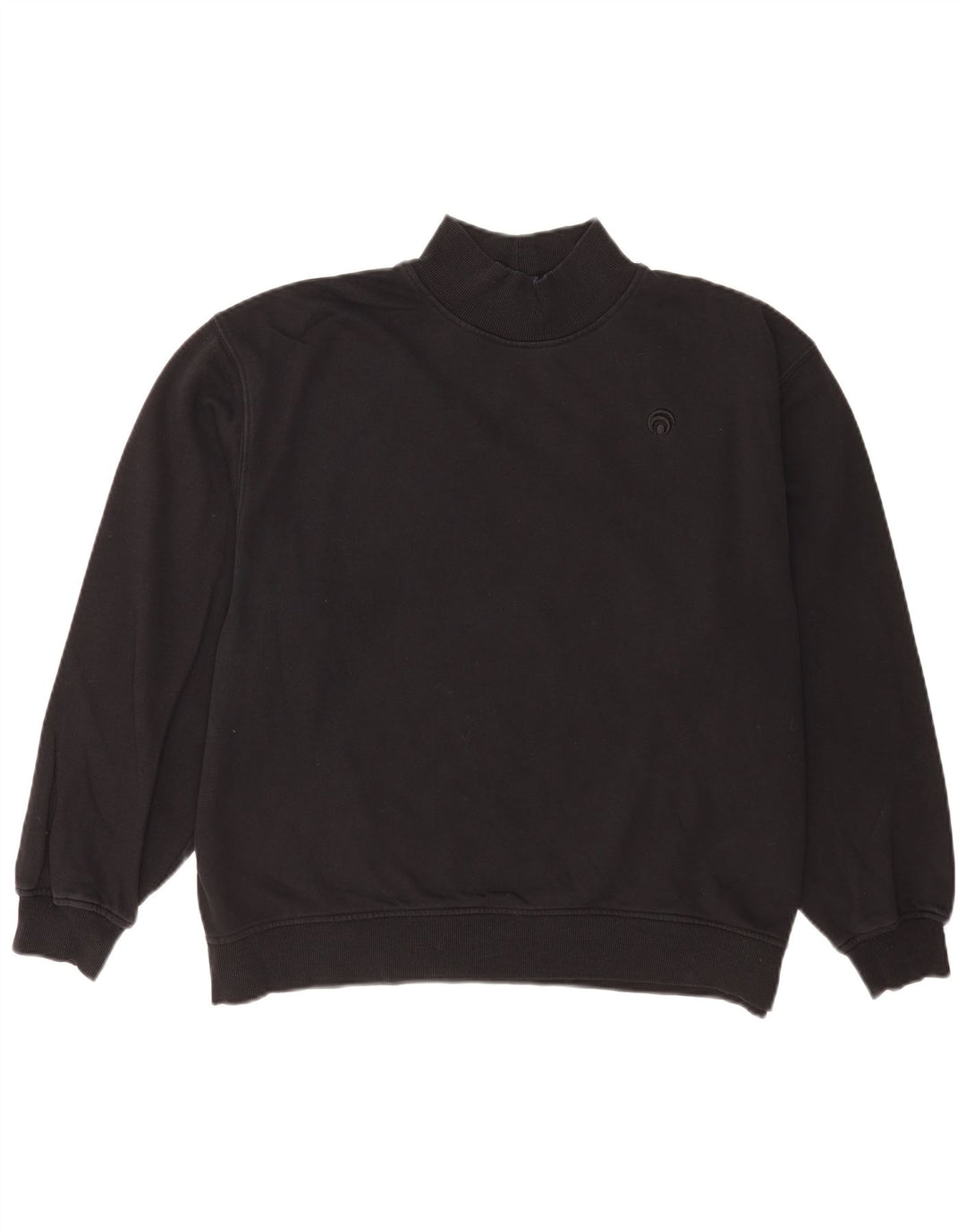 Felpa da uomo Oceansapart maglione medio cotone nero