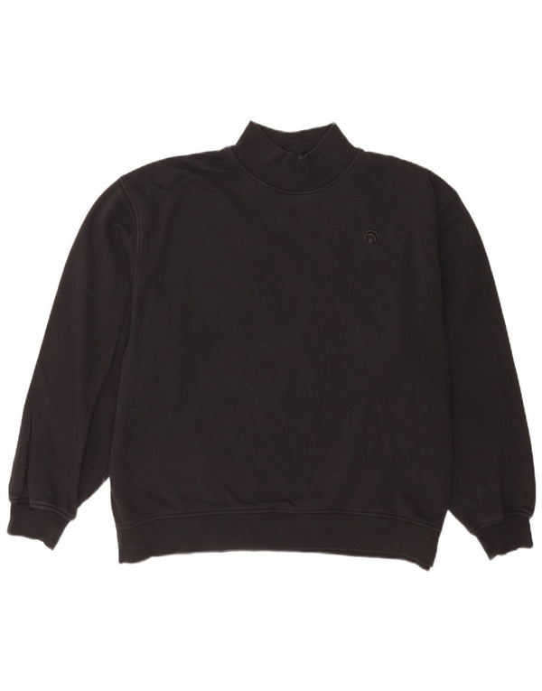 Felpa da uomo Oceansapart maglione medio cotone nero