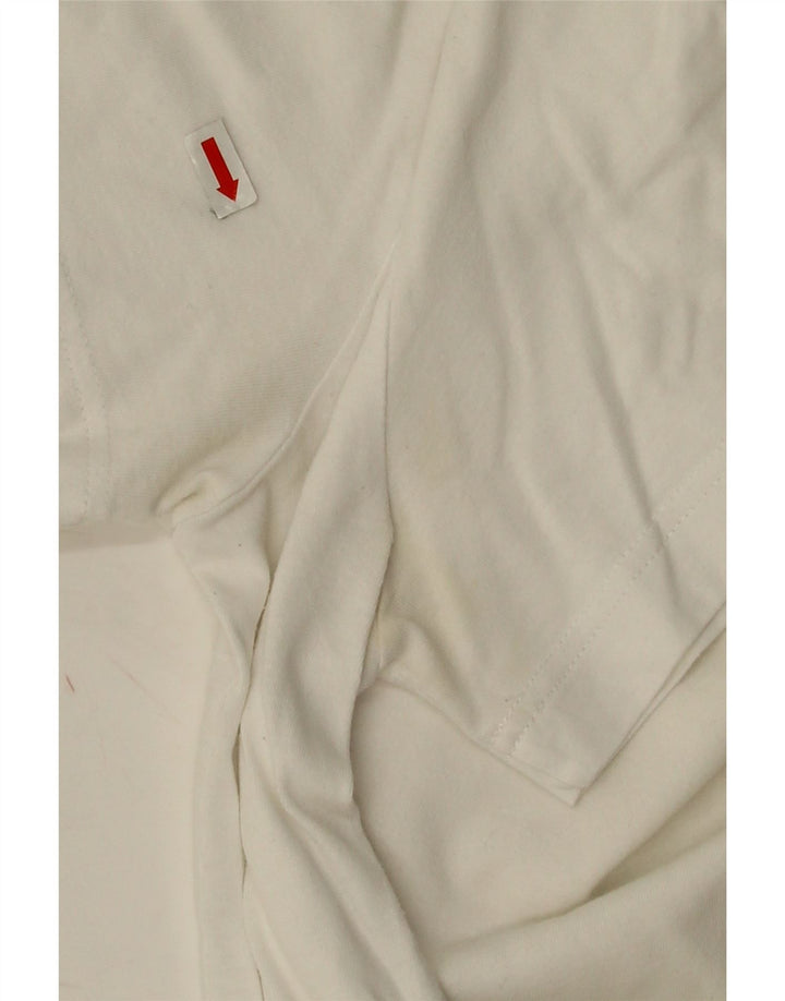 T-shirt da uomo vestibilità regolare Lacoste taglia 3 piccola in cotone bianco