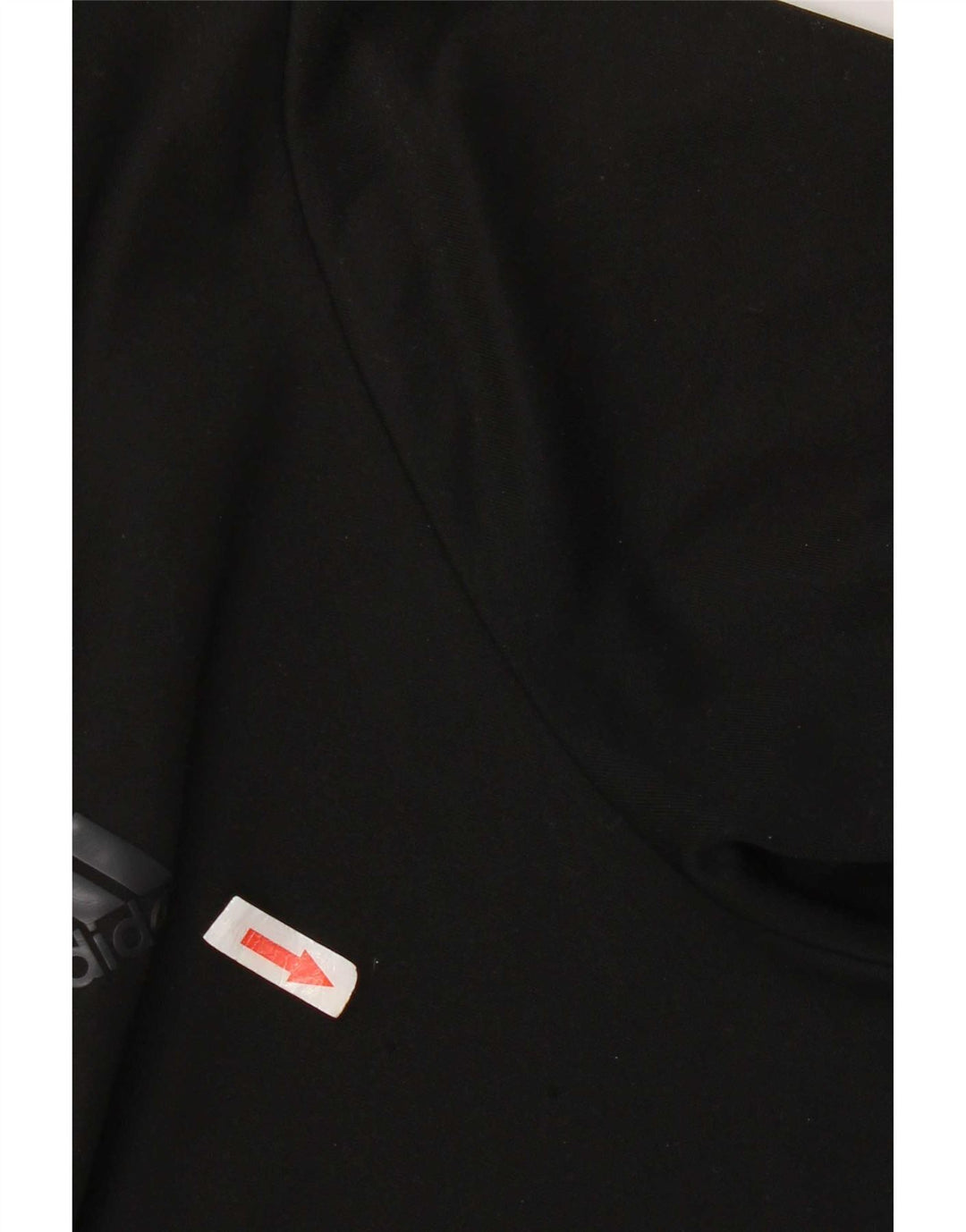 Polo Adidas da uomo grande nera