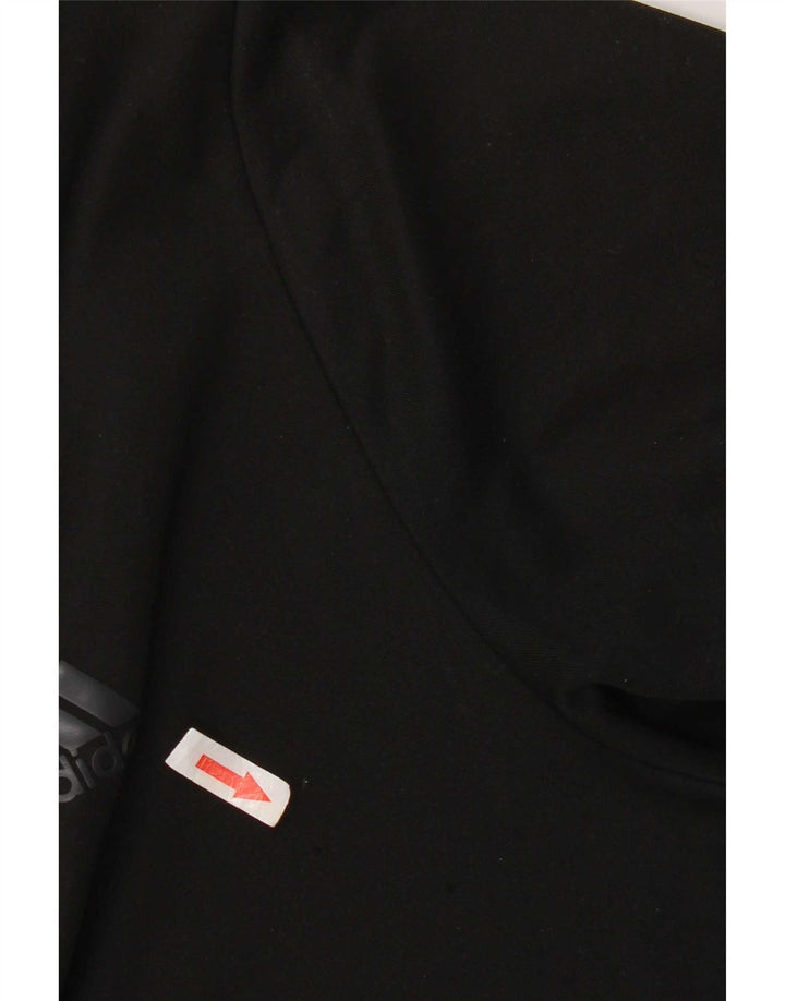 Polo Adidas da uomo grande nera