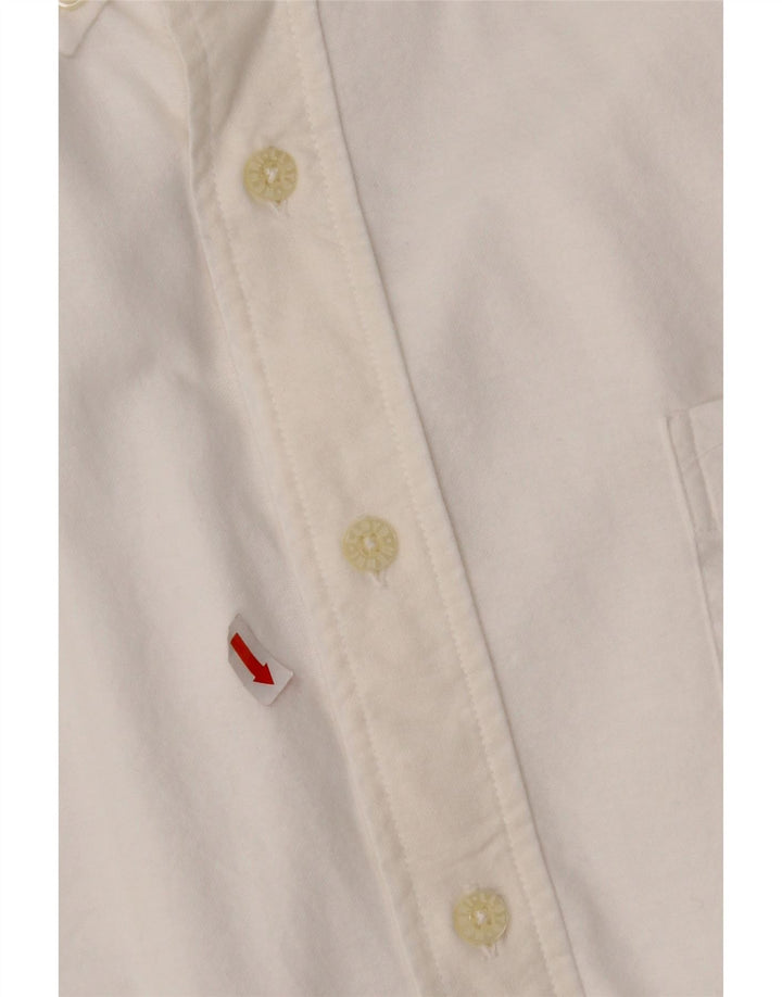 HENRI LLOYD Camicia da uomo grande in cotone bianco